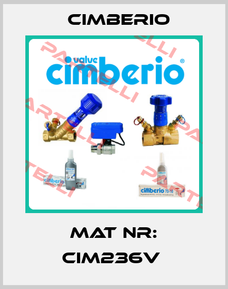 Mat Nr: CIM236V  Cimberio