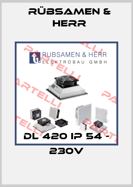 DL 420 IP 54 - 230V Rübsamen & Herr