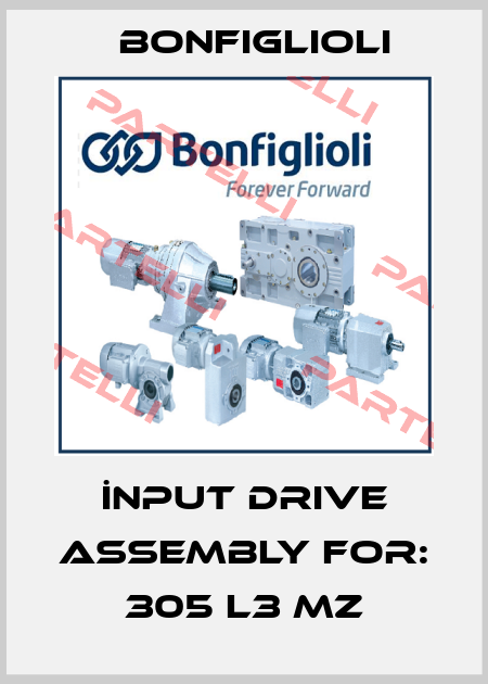 İnput Drive Assembly For: 305 L3 MZ Bonfiglioli