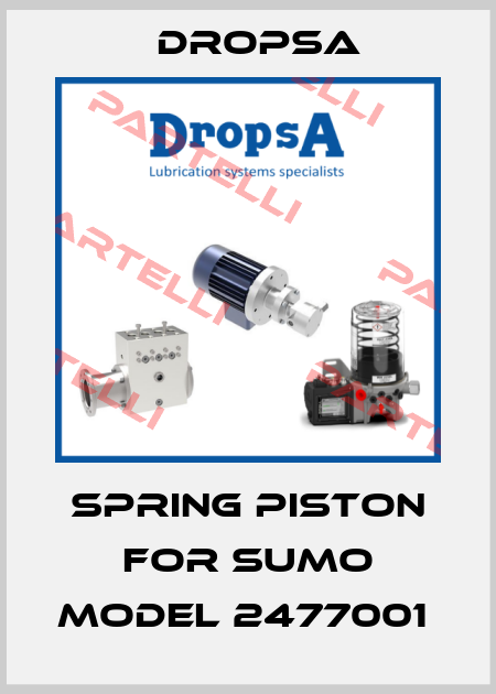 Spring piston for Sumo model 2477001  Dropsa