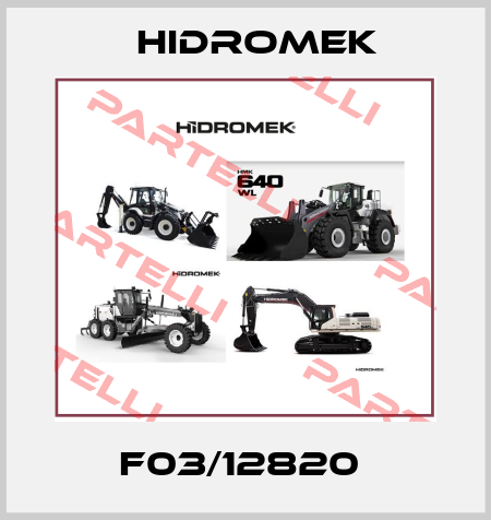 F03/12820  Hidromek