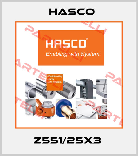 Z551/25x3  Hasco