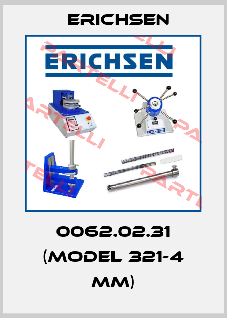0062.02.31 (Model 321-4 mm) Erichsen