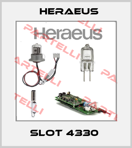 Slot 4330  Heraeus