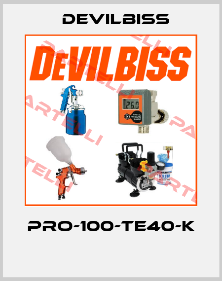 PRO-100-TE40-K  Devilbiss