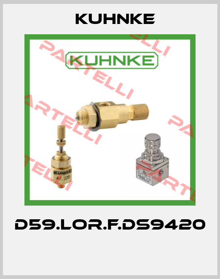 D59.LOR.F.DS9420  Kuhnke