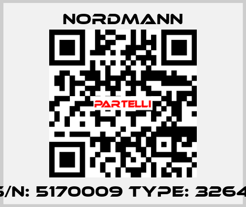 S/N: 5170009 Type: 3264  Nordmann