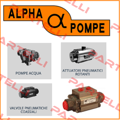 Pumpe 02 1/2 RA-T 230/400V - Nr. 22813.00 Alpha Pompe