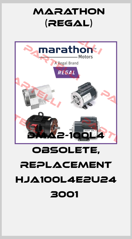 DMA2-100L4 obsolete, replacement HJA100L4E2U24 3001  Marathon (Regal)