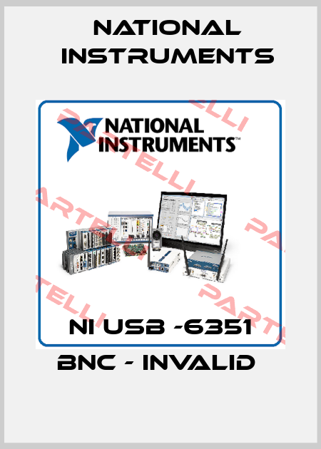 NI USB -6351 BNC - invalid  National Instruments