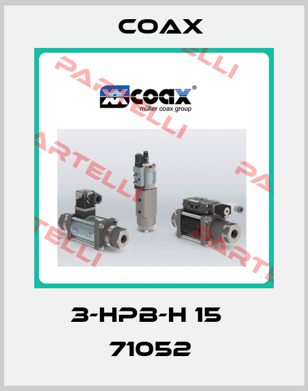 3-HPB-H 15   71052  Coax
