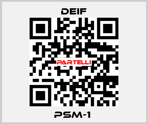 PSM-1  Deif