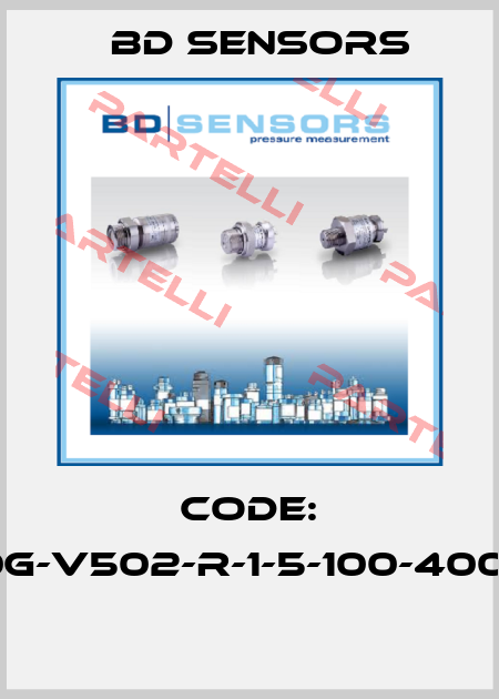 Code: 18.600G-V502-R-1-5-100-400-1-000  Bd Sensors