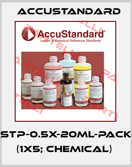 STP-0.5X-20ML-Pack (1x5; chemical)  AccuStandard