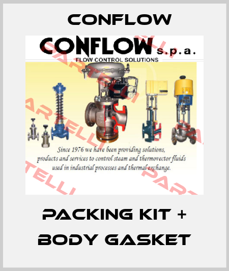 Packing kit + body gasket CONFLOW