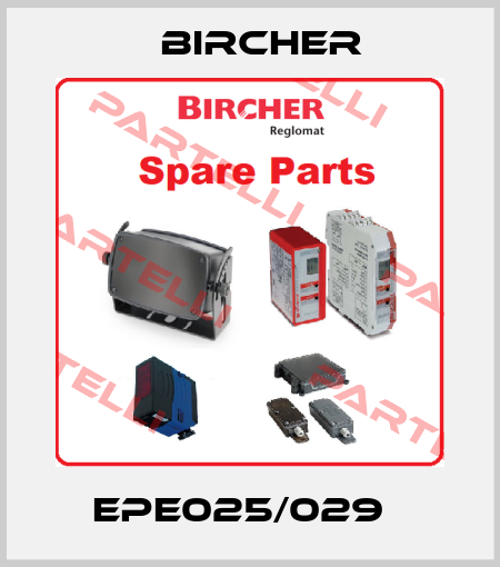 EPE025/029   Bircher