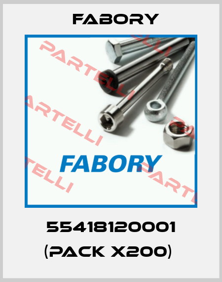 55418120001 (pack x200)  Fabory
