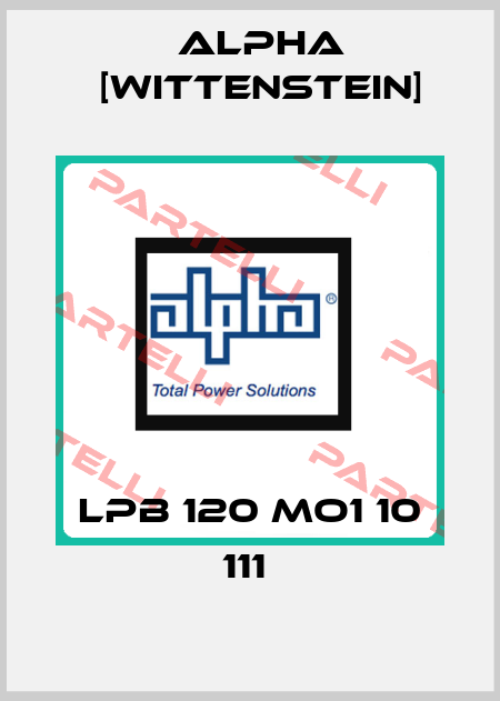 LPB 120 MO1 10 111  Alpha [Wittenstein]