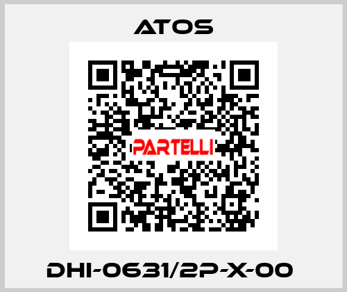 DHI-0631/2P-X-00  Atos