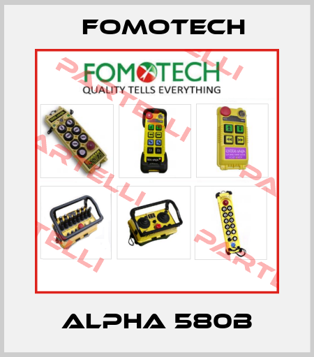 ALPHA 580B Fomotech