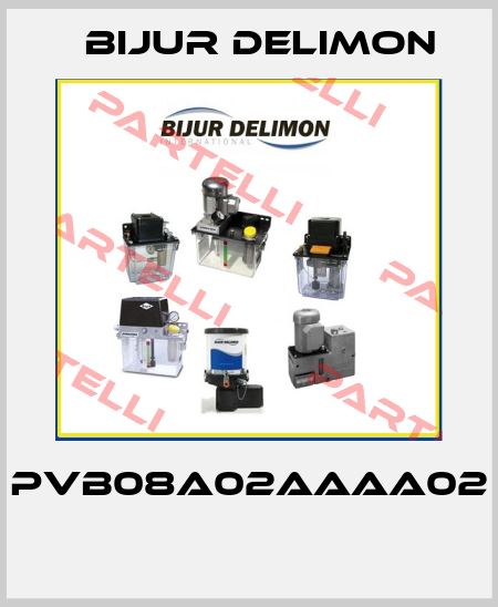 PVB08A02AAAA02  Bijur Delimon