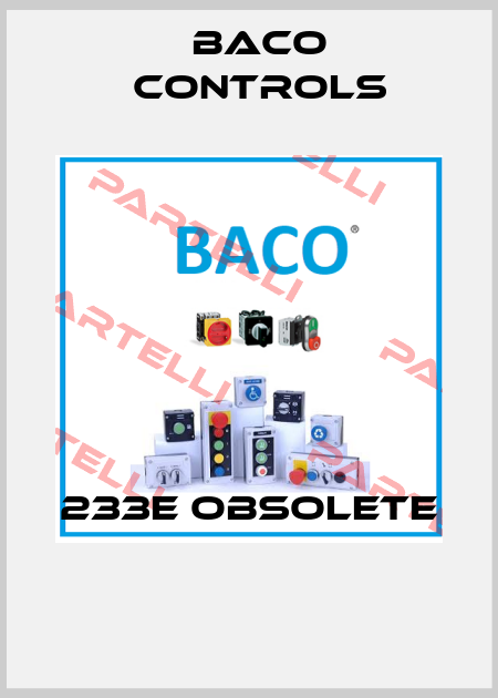 233E obsolete  Baco Controls