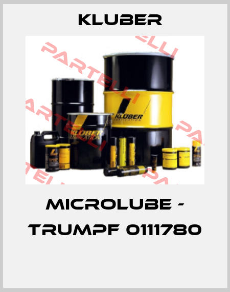 Microlube - Trumpf 0111780  Kluber