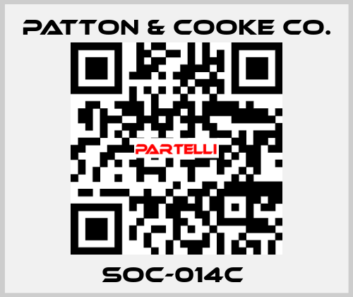 SOC-014C  Patton & Cooke Co.