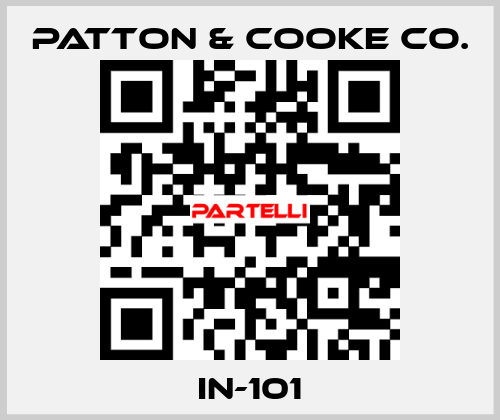 IN-101 Patton & Cooke Co.