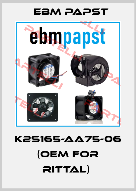K2S165-AA75-06 (OEM for Rittal)  EBM Papst