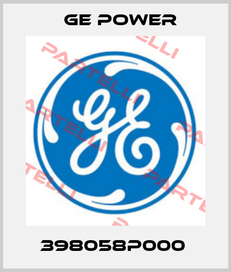 398058P000  GE Power