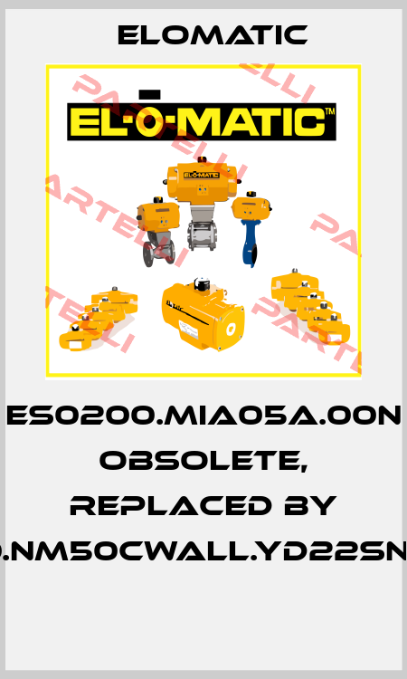 ES0200.MIA05A.00N obsolete, replaced by FS0200.NM50CWALL.YD22SNA.00XX   Elomatic