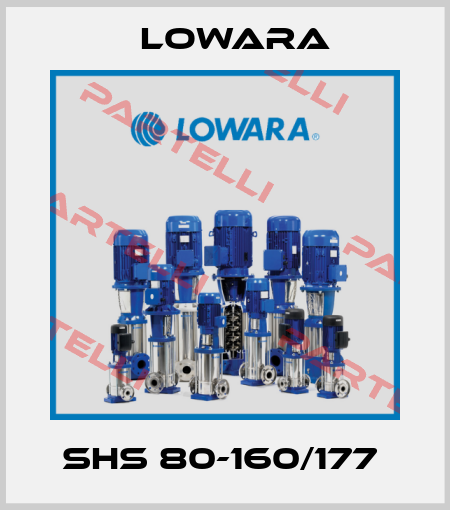SHS 80-160/177  Lowara
