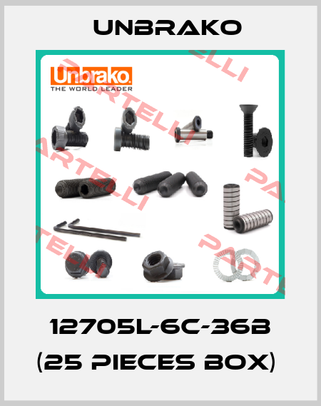 12705L-6C-36B (25 pieces box)  Unbrako
