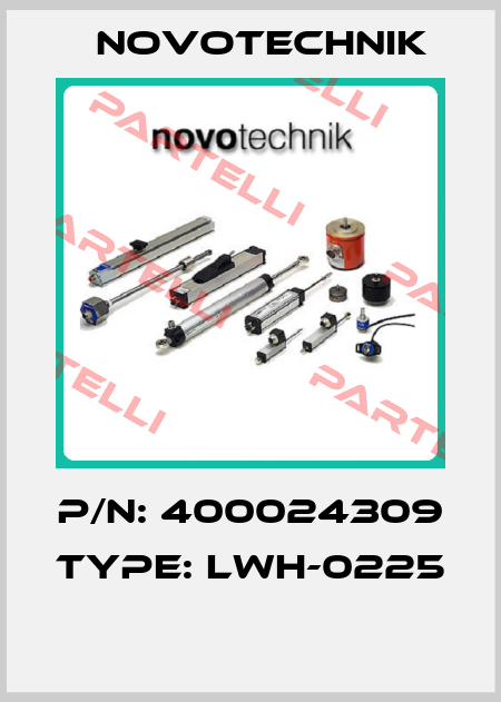 P/N: 400024309 Type: LWH-0225  Novotechnik