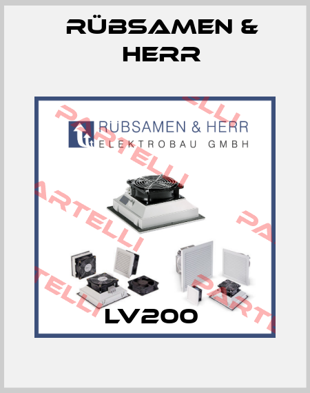 LV200  Rübsamen & Herr
