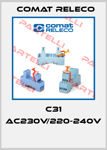 C31 AC230V/220-240V  Comat Releco