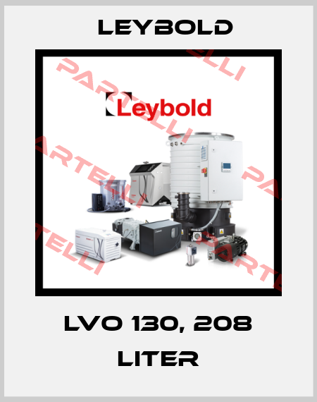 LVO 130, 208 LITER Leybold