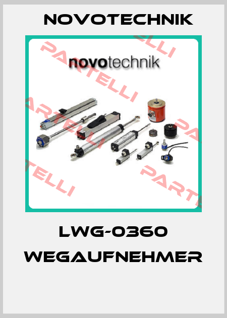 LWG-0360 WEGAUFNEHMER  Novotechnik