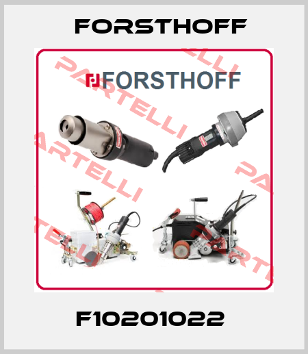 F10201022  Forsthoff