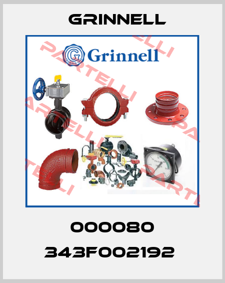000080 343F002192  Grinnell