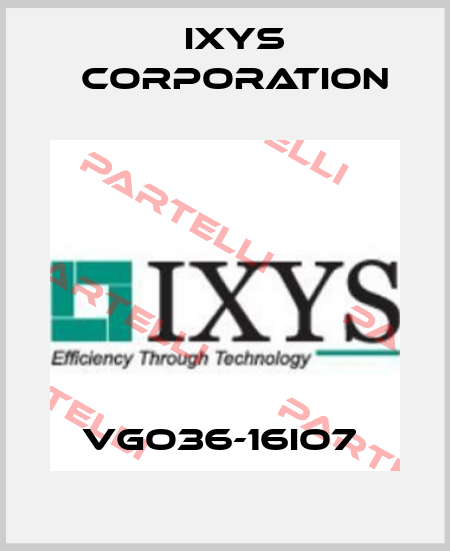 VGO36-16io7  Ixys Corporation