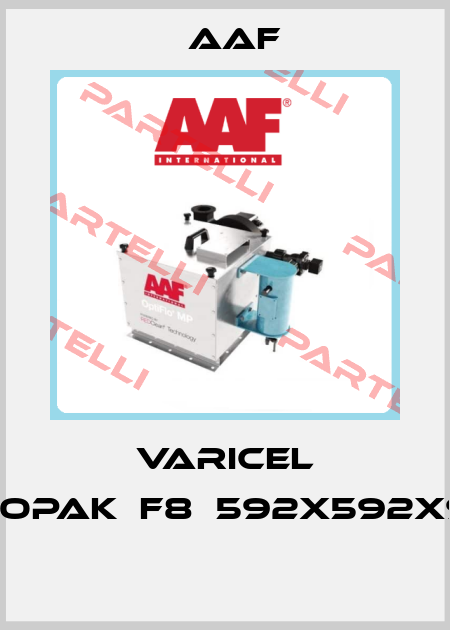 VARICEL ECOPAK	F8	592X592X98  AAF