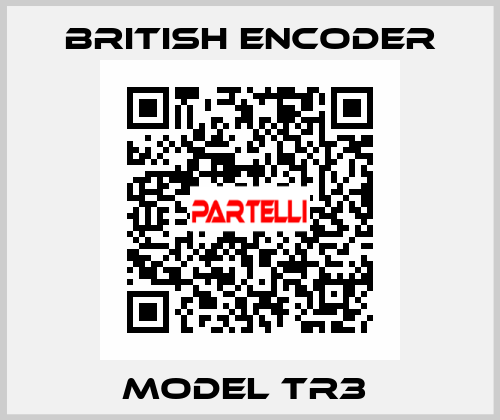 Model TR3  British Encoder