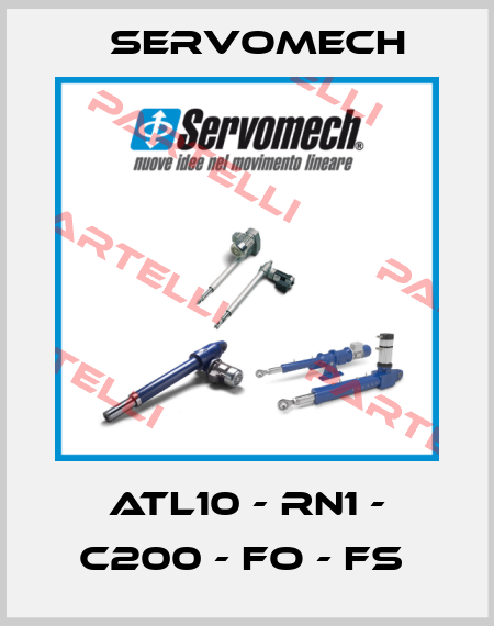 ATL10 - RN1 - C200 - FO - FS  Servomech