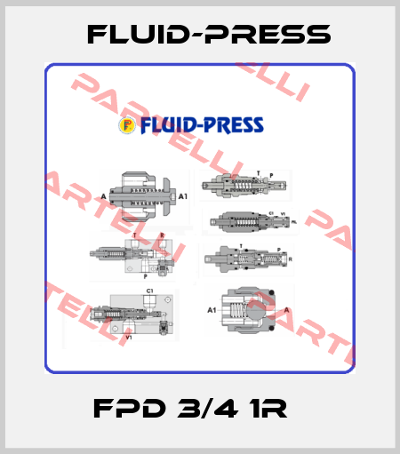 FPD 3/4 1R   Fluid-Press