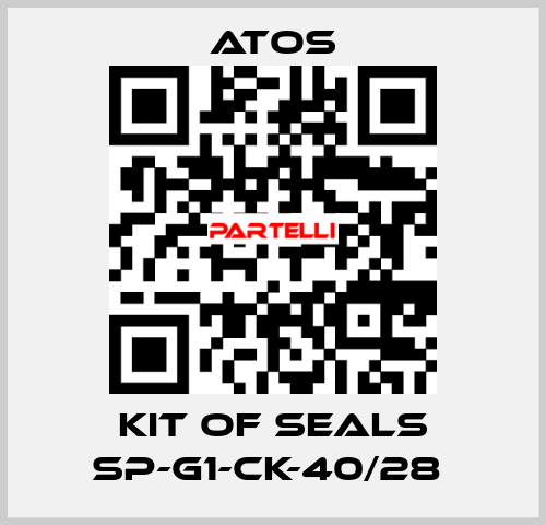 Kit of seals SP-G1-CK-40/28  Atos