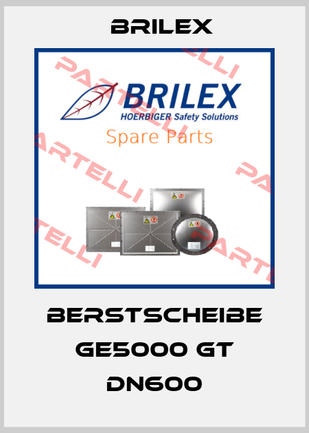 Berstscheibe GE5000 GT DN600 Brilex
