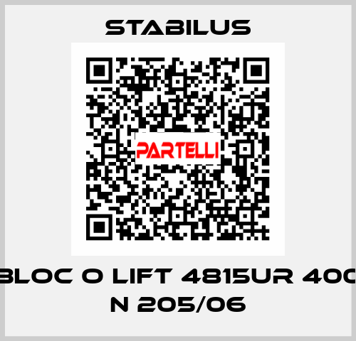 Bloc o Lift 4815UR 400 N 205/06 Stabilus