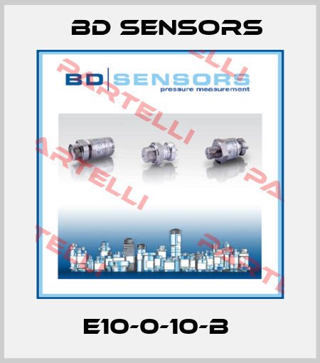 E10-0-10-B  Bd Sensors